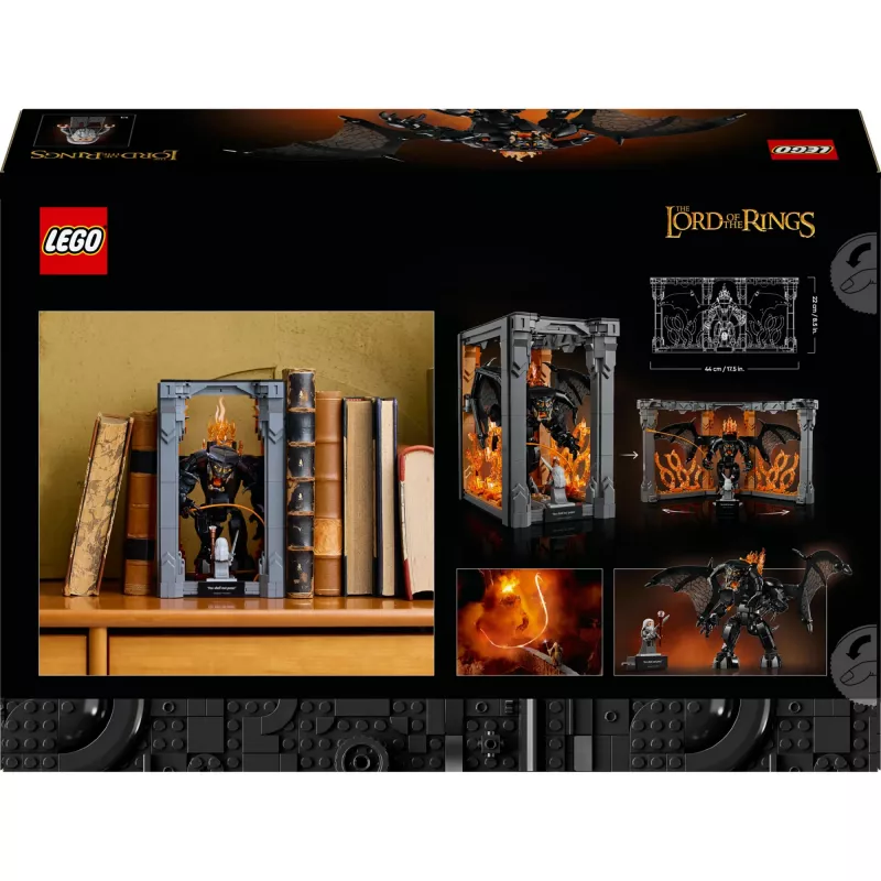 LEGO ICONS 10367 Der Herr der Ringe: Balrog Book Nook