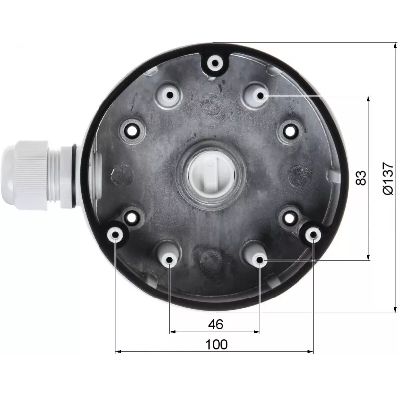 Gehäuse & Halterung Hikvision DS-1280ZJ-DM21
