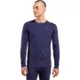 Odlo BL TOP Rundhals langarm MERINO 200 Langarm-Thermounterwäsche, Größe M, blau