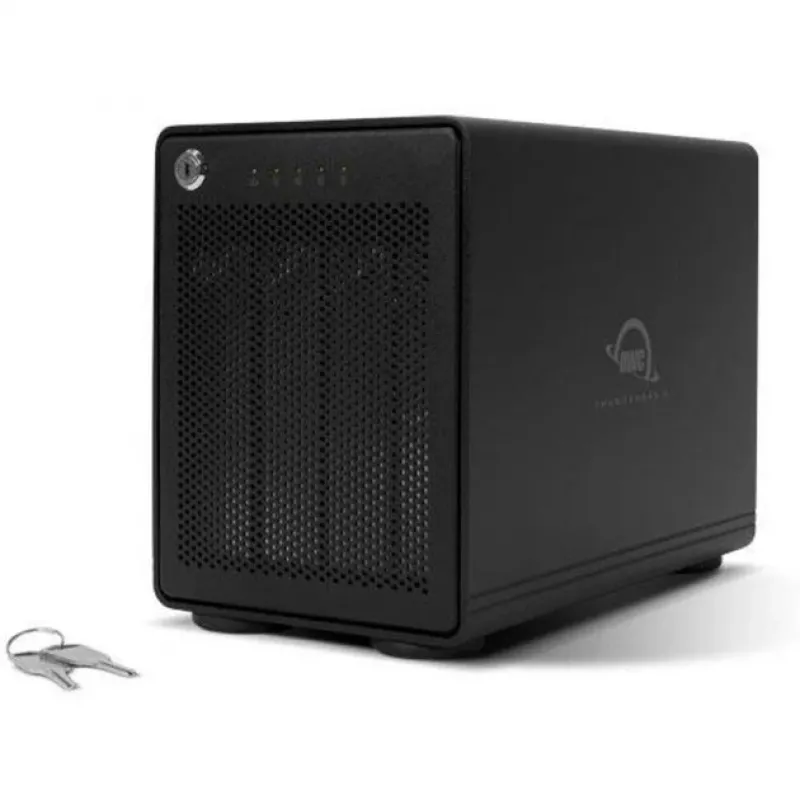 ThunderBay 4 (schwarz, 4-Bay Thunderbolt 3 External Drive Enclosure)