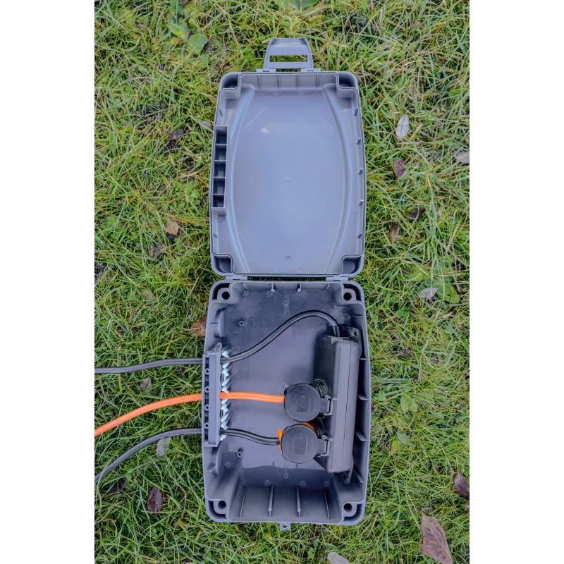 Elektrogehäuse Brennenstuhl 1160530 Grau Breite 230 mm Tiefe 340 mm Höhe 1250 mm