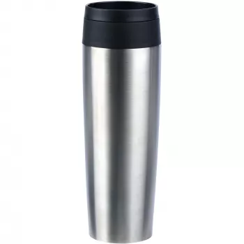 Reisebecher EMSA Classic Grande Edelstahl, 0,5 l, auslaufsicherer Thermobecher
