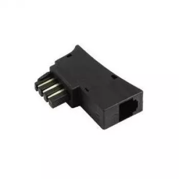 Hama TAE N/F - US 6p6c TAE-F M F Jack 6p6c Schwarz