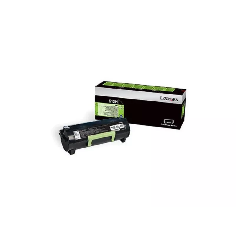 Lexmark 512HE Tonerkartusche 1 Stk. Original Schwarz
