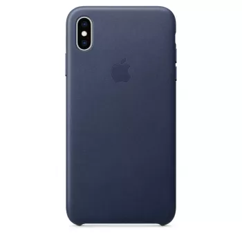 Apple Leder Case MRWU2ZM/A iPhone XS Max Midnight Originalversiegelung