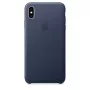 Apple Leder Case MRWU2ZM/A iPhone XS Max Midnight Originalversiegelung