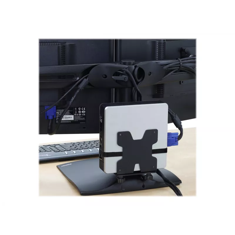 Tischmontierte CPU-Halterung Ergotron 80-107-200 Schwarz