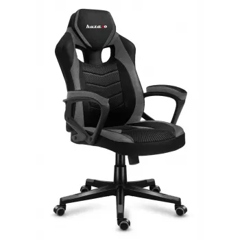 Huzaro FORCE 2.5 Grau MESH Gaming-Stuhl, Netzsitz, Schwarz, Grau