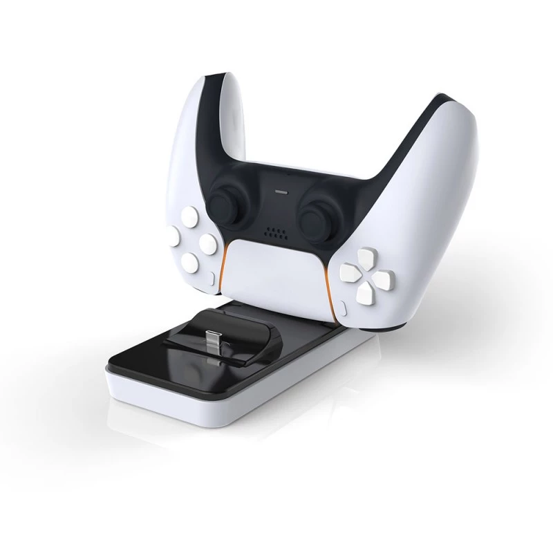 Ladestation SUBSONIC SA5608 für PlayStation-5-Controller mit zwei Schnellladeplätzen und LED-Anzeigen
