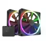 NZXT F140 RGB TWIN Lüfter 14 cm schwarz 500-1800 RPM Fluid Dynamic Bearing