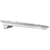CHERRY DW 9100 SLIM Tastatur Maus inklusive Universal RF Wireless + Bluetooth QWERTZ Deutsch Silber