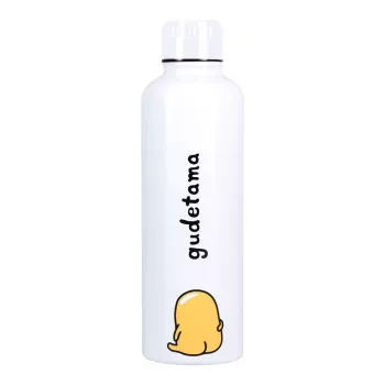 Metalltrinkflasche Paladone Gudetama — isolierte Edelstahlflasche mit Charakterdesign