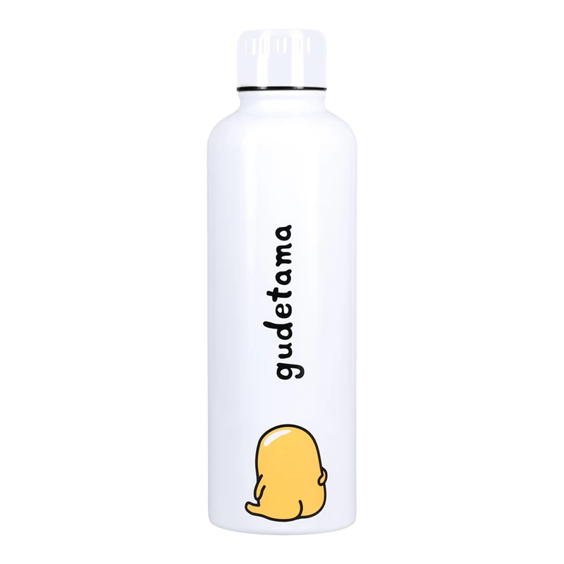 Metalltrinkflasche Paladone Gudetama — isolierte Edelstahlflasche mit Charakterdesign