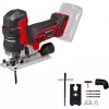 Professionelle Akku-Stichsäge TP-JST 18/135 Li BL - Solo, 18 Volt (Rot/Schwarz, ohne Akku und Ladegerät)