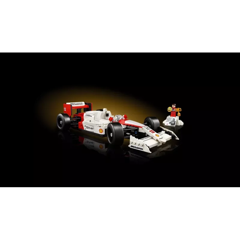 LEGO Set McLaren MP4/4 Ayrton Senna 10330 — LEGO ICONS Modell im Maßstab