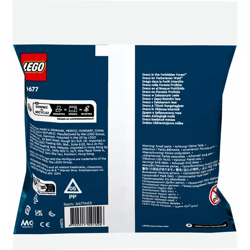 Bauspielzeug LEGO Harry Potter Set Modell 30677 – Draco in der Verbotenen Wald Minifigur-Szene