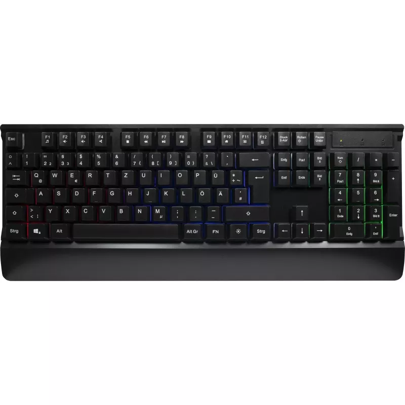 Kabelgebundenes Gaming-Tastatur- und Maus-Set INTER-TECH KC-3000 RGB hintergrundbeleuchtet, USB-Anschluss