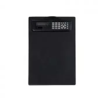 MAUL A4 Klemmbrett-Taschenrechner-Gehäuse Einfacher Taschenrechner Schwarz (23254-90)