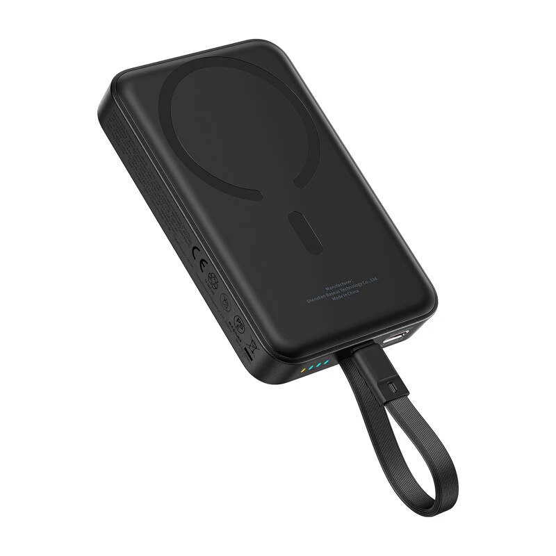 Baseus Mini 10000mAh 30W Magnetische Powerbank (schwarz) Bayern Edition