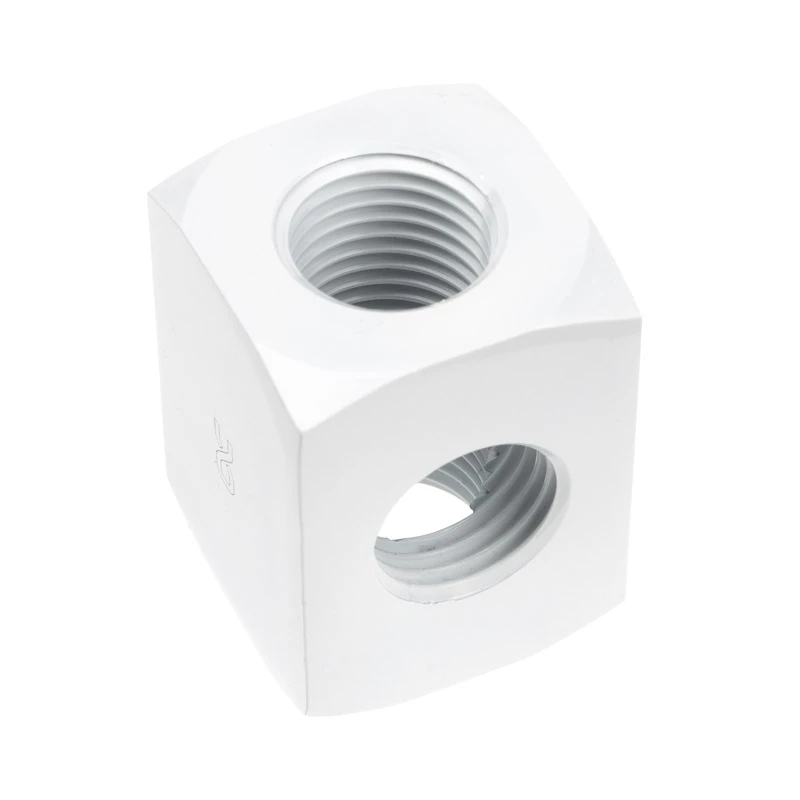 Wasserkühler Alphacool 17629 Messing Weiß 22x30x22mm