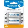 Wiederaufladbare NiMH-Zylinderbatterie everActive EVHRL14-5000, 1,2 V, 2 Stück, 51,5 mm Höhe
