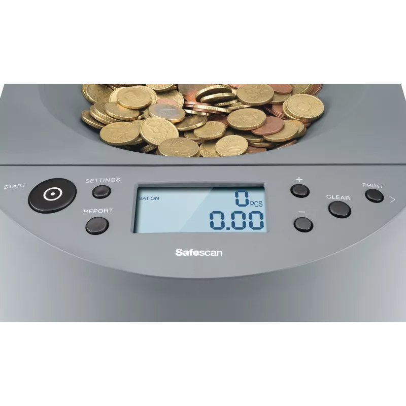 Safescan 1450 Münzzählmaschine Grau