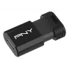 USB-Stick PNY Elite-X 256 GB USB Type-C 3.2 Gen 1 (Lesen 200 MB/s, Schreiben 100 MB/s) Schwarz
