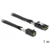 SAS-Kabel DeLOCK 83389 1m Schwarz