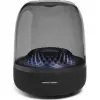 Tragbarer kabelloser Lautsprecher Harman/Kardon Aura Studio 4 — 100 W, 3 Treiber, 45–20000 Hz, Schwarz/Transparent