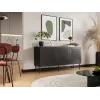 SIENA Kommode 150.5x40x75 matt schwarz