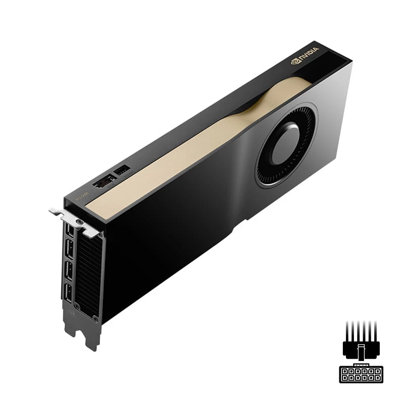 Workstation-Grafikkarte PNY RTX 5000 Ada — 32 GB GDDR6, 256-Bit, PCIe 4.0, 4x DisplayPort, 250 W