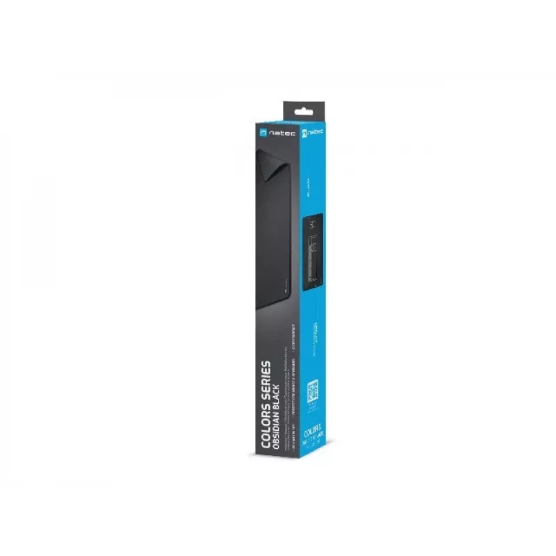 Mauspad NATEC Colors-Serie Schwarz