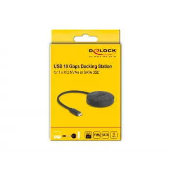 M.2 Dockingstation DeLOCK 64254 USB 3.2 Gen 1 Type-C NVMe SATA