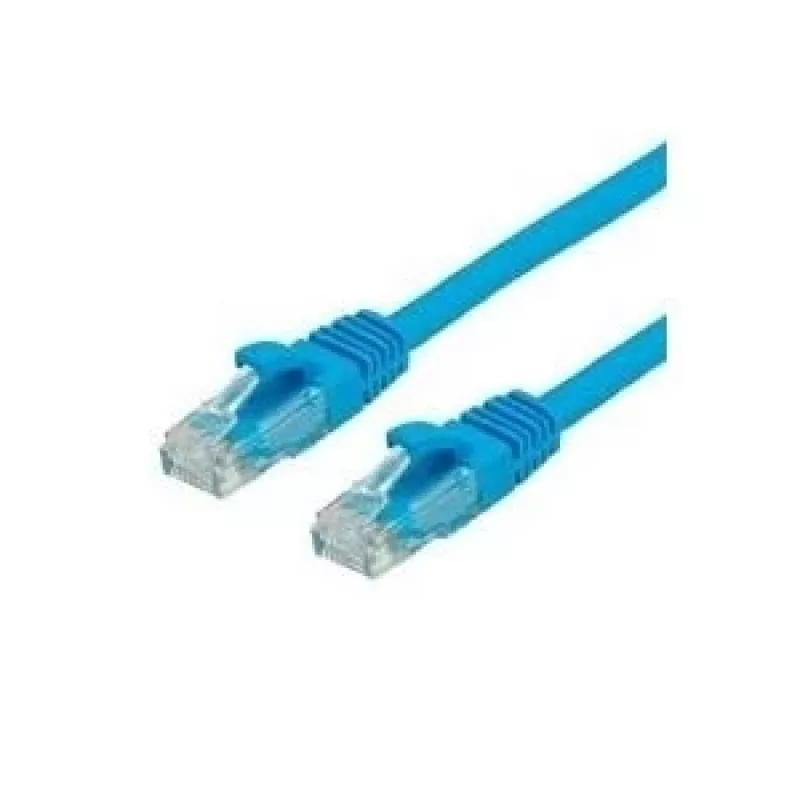 VALUE UTP-Patchkabel Kat.6, LSOH, Blau, 0,5 m (21.99.1024)