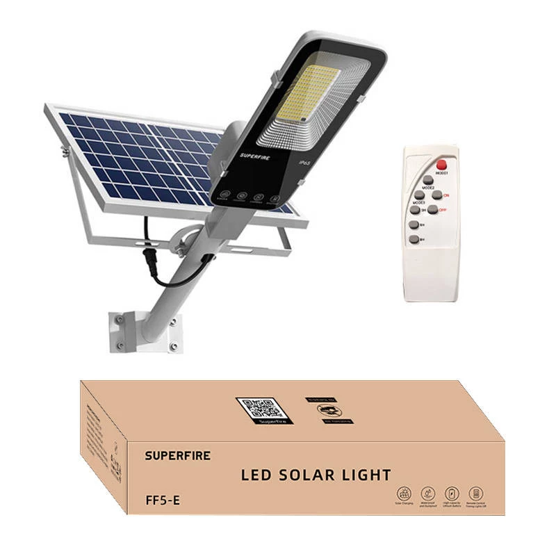 Solarleuchte Superfire FF5-E, 897W, 2000lm, 20000mAh