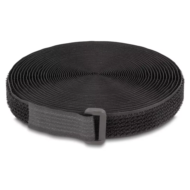 DeLOCK Klettband 5m x 20mm schwarz Nylon