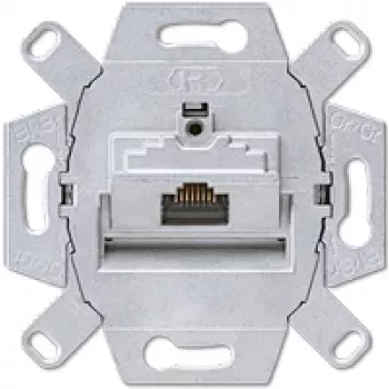 JUNG UAE 8 UPOK6 - RJ-45 - 6a - Silber
