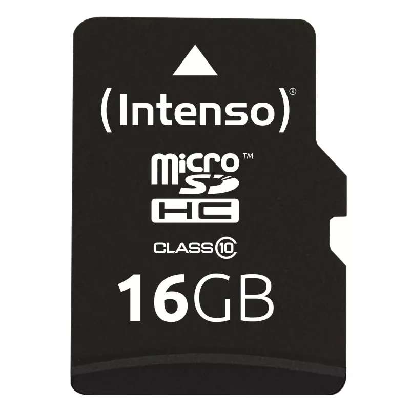SPEICHER MICRO SDHC 16GB C10/W/ADAPTER 3413470 INTENSO