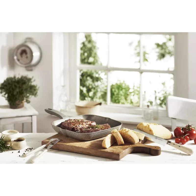 Grillpfanne BALLARINI 75002-941-0 quadratisch grau 28 cm