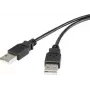 Renkforce RF-4463046 USB-Kabel 3m USB 2.0 Schwarz