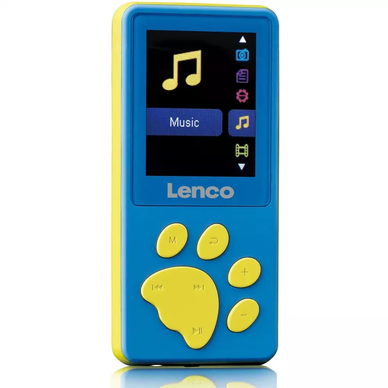 Lenco XEMIO-560BU MP3-/MP4-Player 8 GB Blau (XEMIO-560BU)