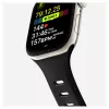 Uhrenarmband Nomad Tempo Band Schwarz Gummi, 18 mm Breite, passend für Handgelenke 135–175 mm