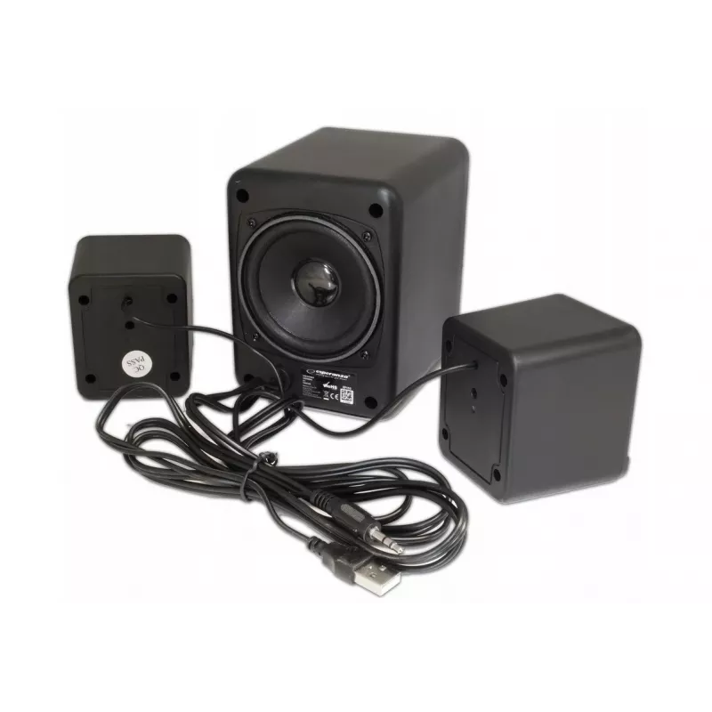 Esperanza EP153 USB 2.1 Lautsprecherset 6 W Schwarz