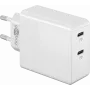 Goobay 61758 Ladegerät für Mobilgeräte Weiß Innenbereich (61758)