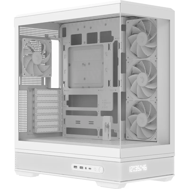 Computergehäuse AeroCool Geh Midi P500B-Digi White