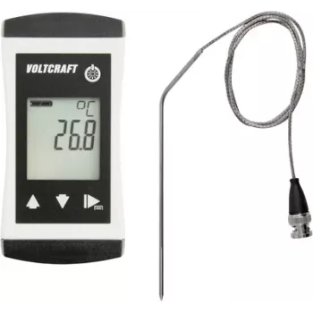 VOLTCRAFT PTM 100 + TPT-209 Temperaturmessgerät -200 - 450 °C Fühlertyp Pt1000 IP65