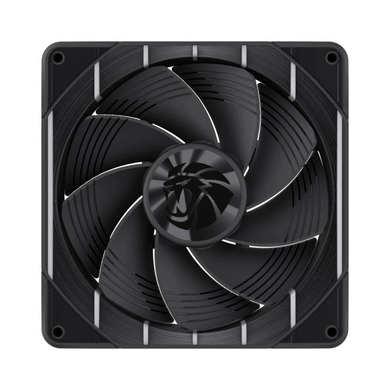 GAMEMAX TORNADO T14 ARGB-R 140mm Gehäuselüfter - Schwarz