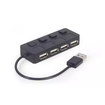 USB 2.0-Schnittstellen-Hub Gembird UHB-U2P4-05 mit 4 USB-Anschlüssen