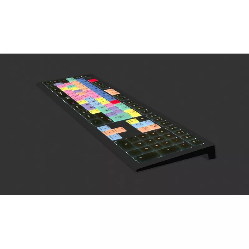 Logickeyboard LKB-PPROCC-A2M-UK Tastatur USB QWERTY Englisch Schwarz (LKB-PPROCC-A2M-UK)