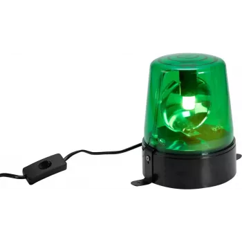 LED-Polizeileuchte EUROLITE DE-1 Grün Modell 50603031 – einfarbiges grünes Warnsignal
